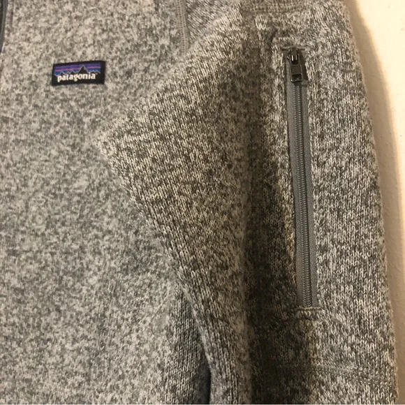 Patagonia 1/4 Zipper Better Sweater Pullover, Medium - Picture 4 of 9